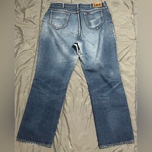 Vintage Men’s Lee Riders 80s Dad Worn Well Broken In Jeans